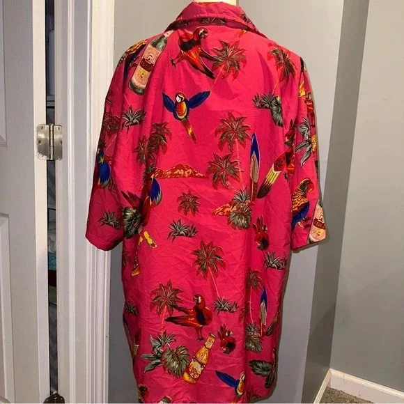 Pacific & Co Hawaiian Button Down Shirt - Size L - Picture 5 of 8
